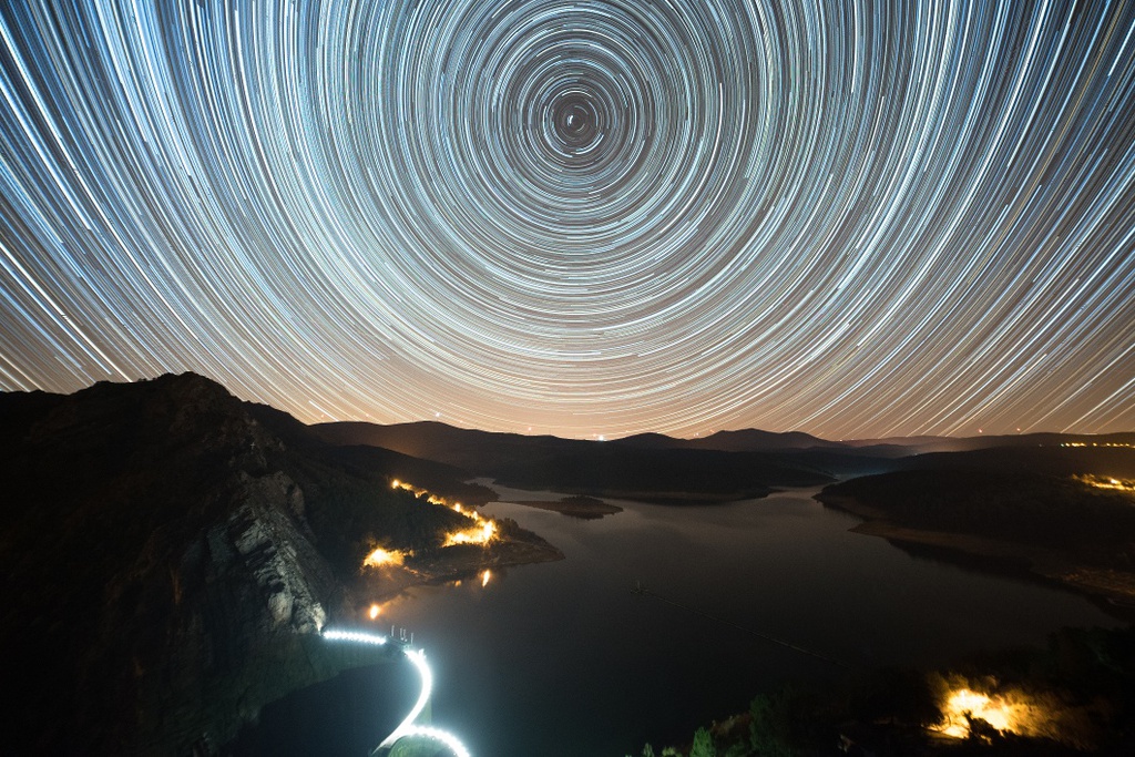 Astrofotografia na Barragem de Santa Luzia - 27 de agosto