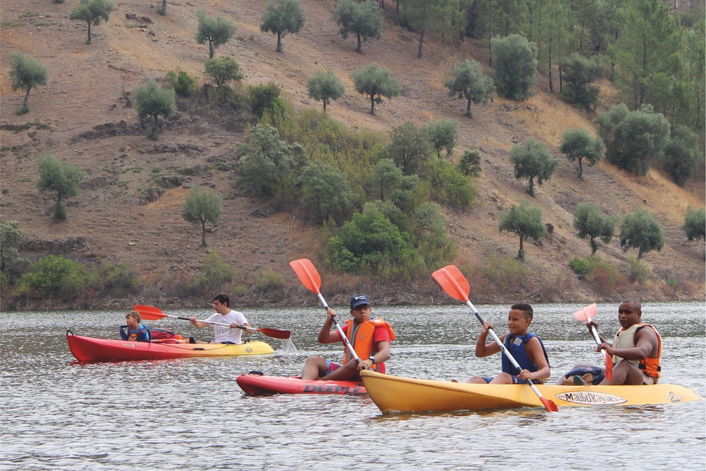 Descending the Ocreza River