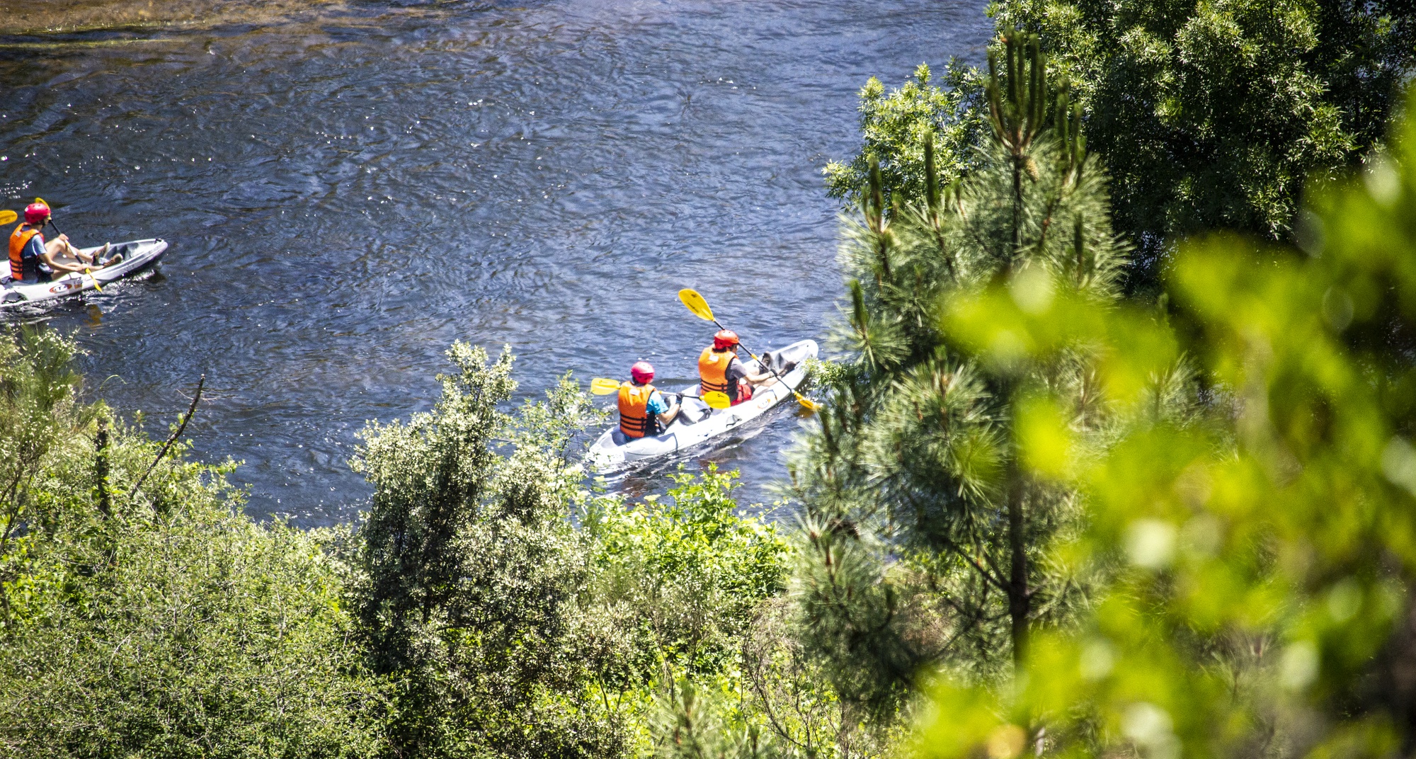 Travessia da Grande Rota do Zêzere em Kayak: Barco - Silvares II