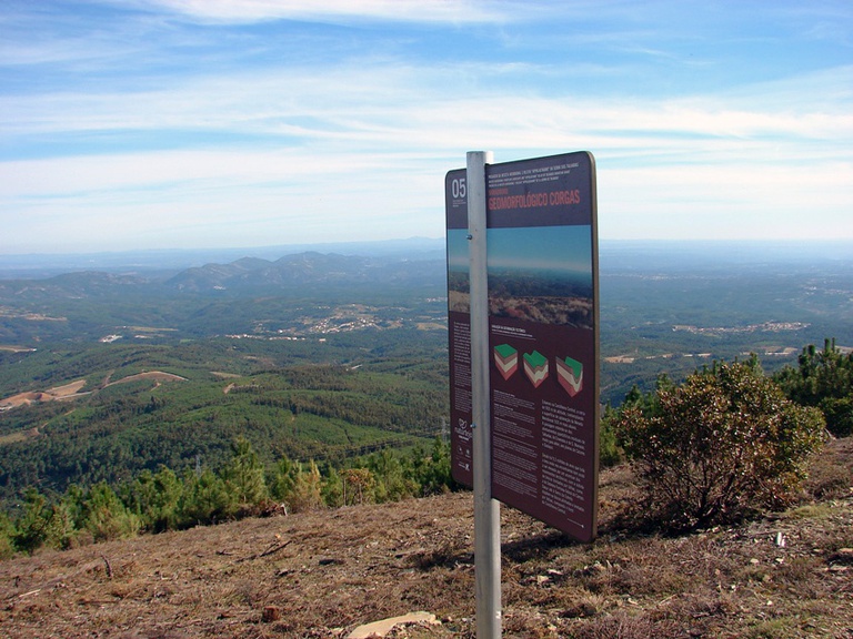Corgas Geomorphological Viewpoint