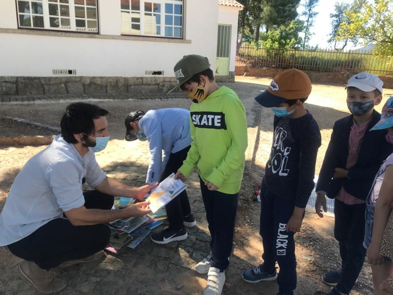 “You can read a book anywhere. But few places are as beautiful as this one”